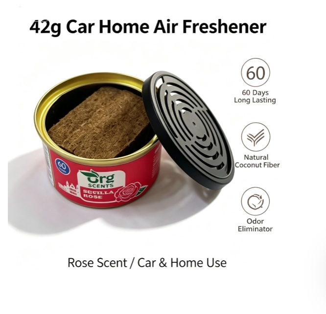 Home Fragrance Logo - 42g Araç Kokusu Katı Parfüm Kutusu