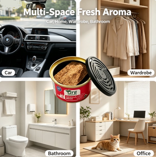 42g Araç Kokusu Katı Parfüm Ku - Home Fragrance Logo incelemesi ve fiyatı