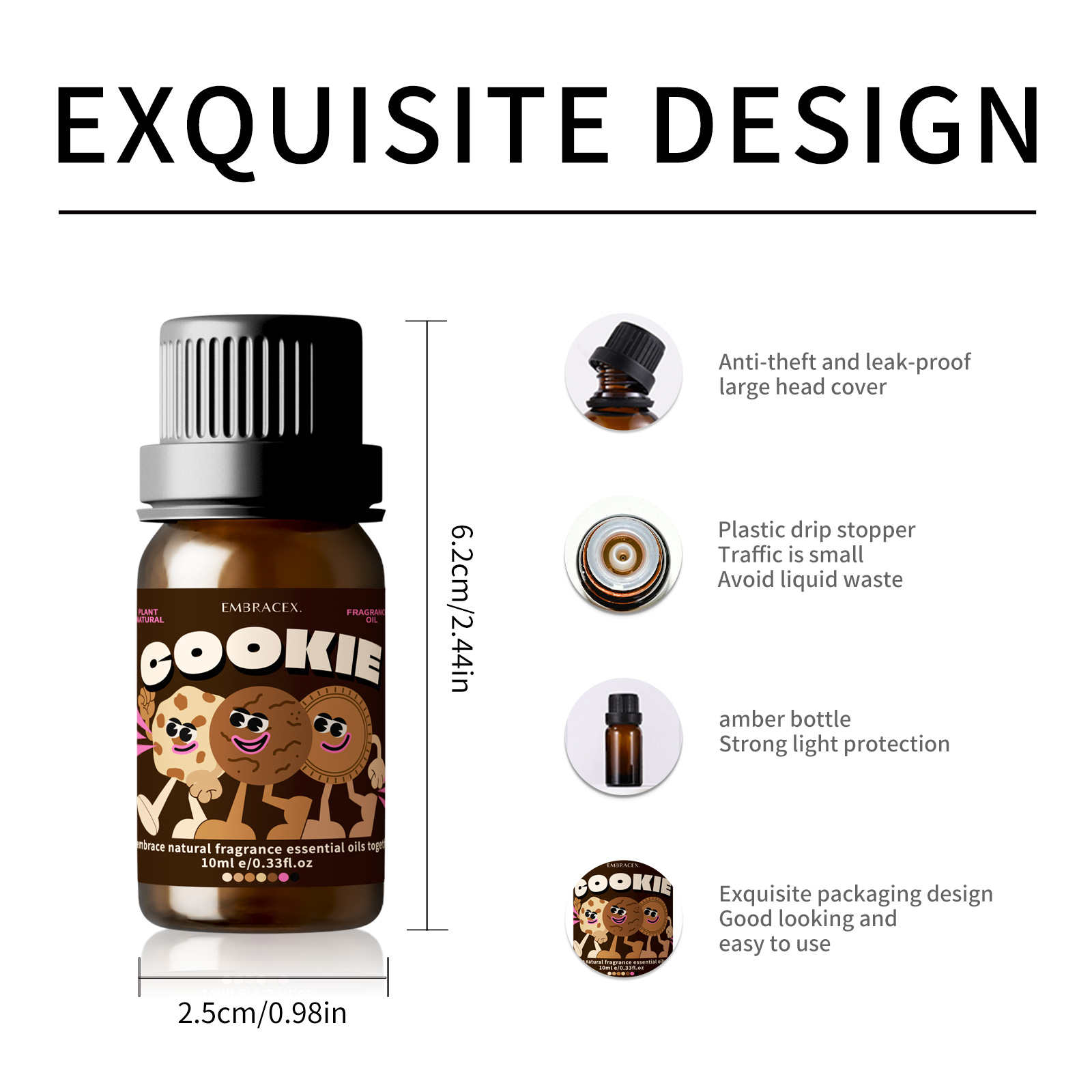 10ml Kurabiye Kokulu Yağlar, Ç - Home Fragrance Gift incelemesi ve fiyatı